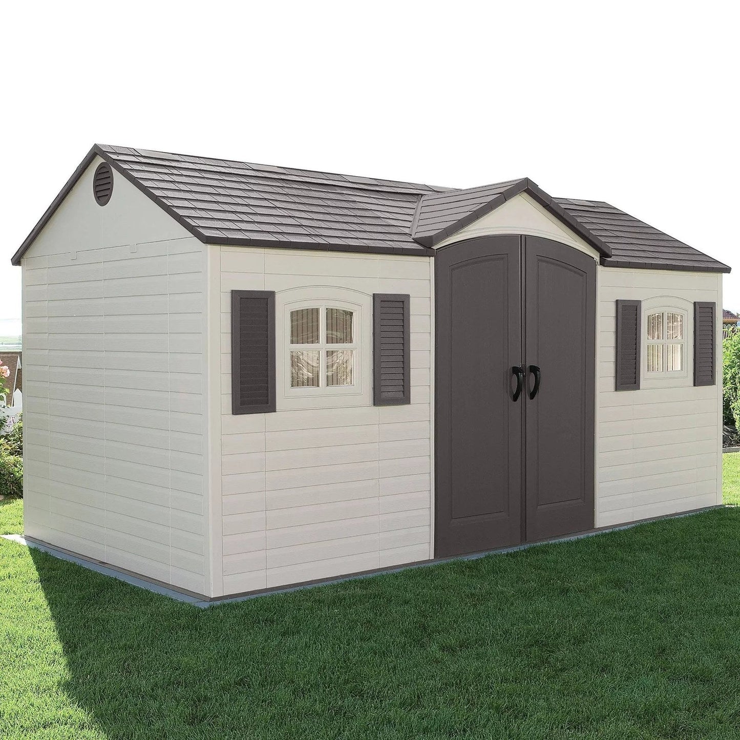 Lifetime 15 ft x 8 ft Garden Storage Shed